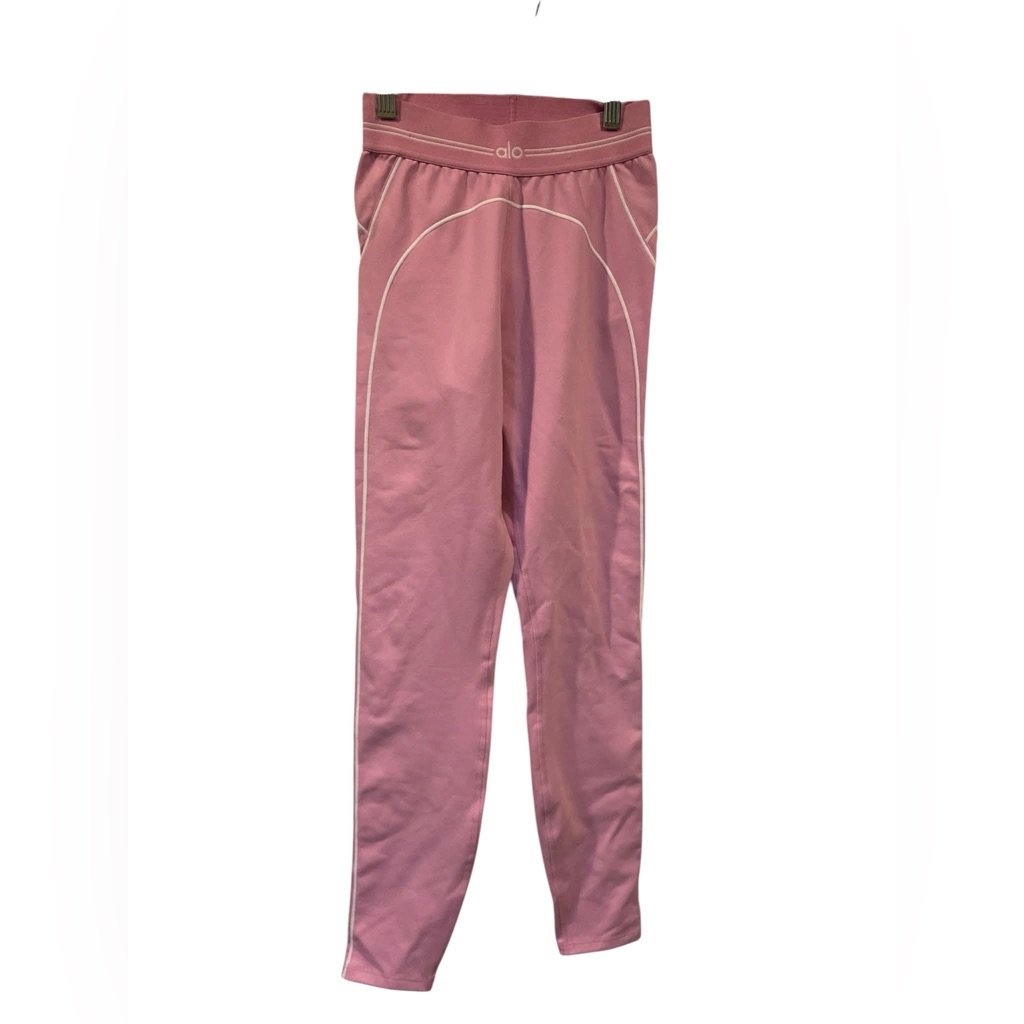 Nwt Alo Yoga Heart Throb Leggings Candy Heart Pink Size Xxs